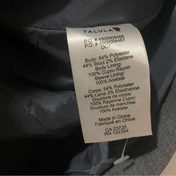 TALULA  grey blazer - Picture 2 of 9